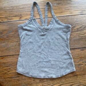 FREE PEOPLE ribbed XS v neck tank top/